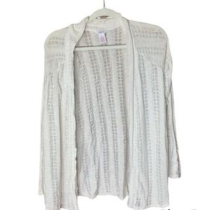 Women’s large Candies cream color cardigan